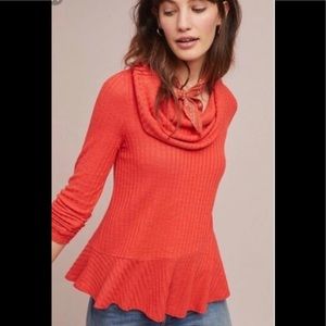 Anthropologie Maeve Cowl Neck Top 👏Host Pick👏